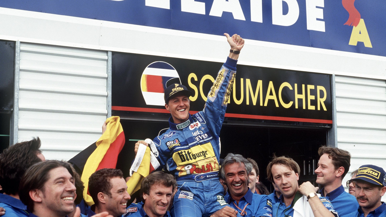Obraz w tle: Schumacher 94: Bir Efsanenin Doğuşu